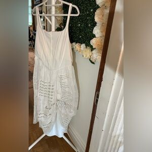 Taylor Swift Tortured Poets Dept. Costume with dress and necklace - homemade XXL